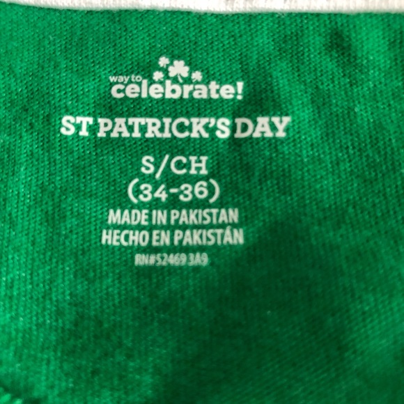 Misses size Small St. Patrick’s Day T-shirt with graphics - Picture 3 of 5